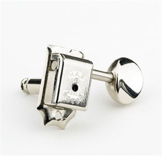 ALLPARTS TK-7680-001 6-in-line Nickel Vintage Style Keys 