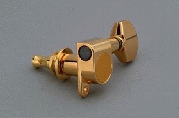 ALLPARTS TK-7760-002 Gotoh 6-in-line Mini Keys Gold 