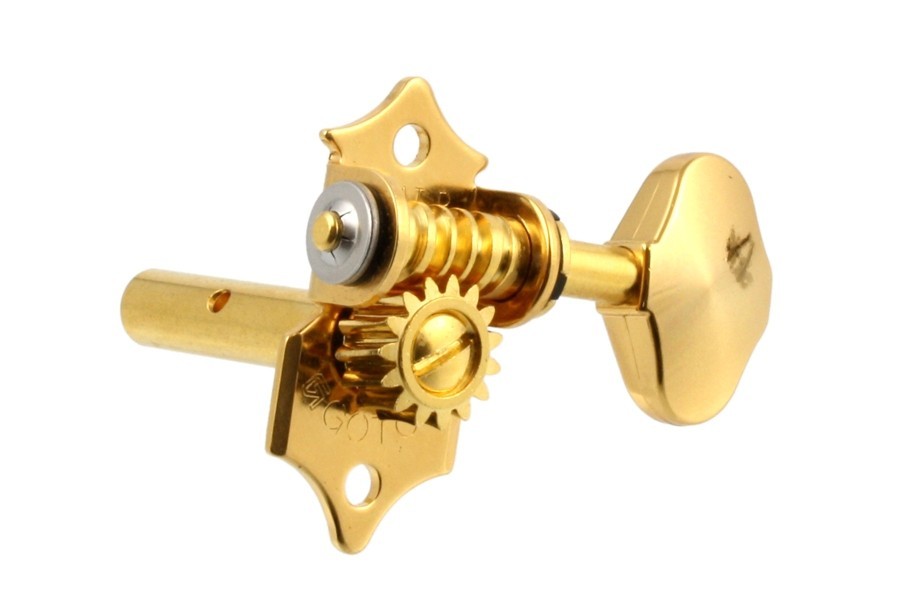 ALLPARTS TK-7810-002 Gotoh 3x3 Open Gear Keys Gold 