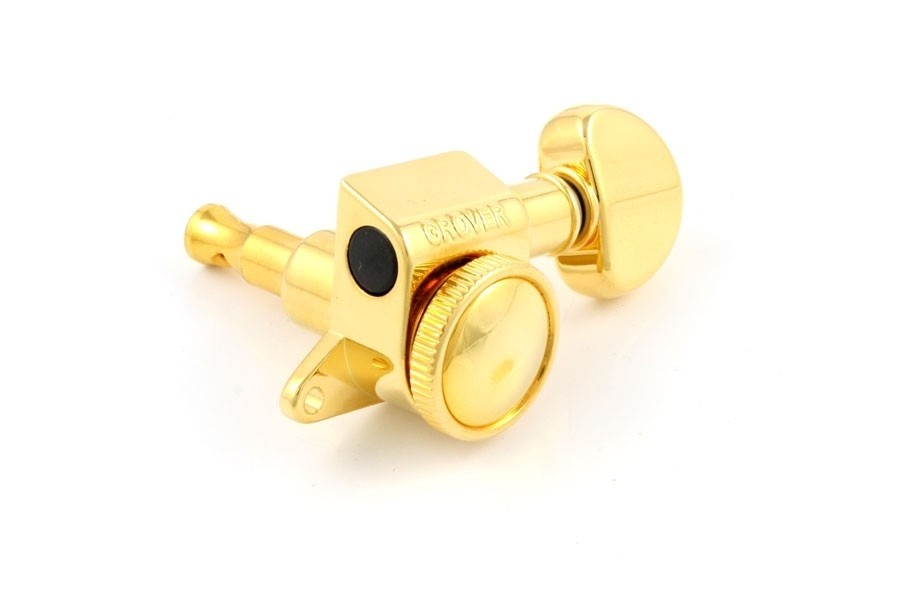 ALLPARTS TK-7926-002 Grover 6-in-line Gold Locking Tuners 