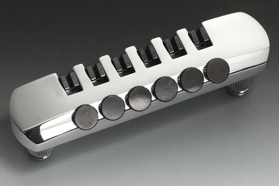 ALLPARTS TP-0398-010 Schaller Chrome Stop Tailpiece 