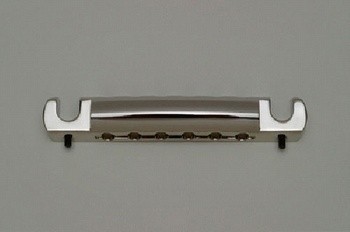 ALLPARTS TP-3407-001 Featherweight Stop Tailpiece Nickel 