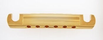 ALLPARTS TP-3407-002 Featherweight Stop Tailpiece Gold 