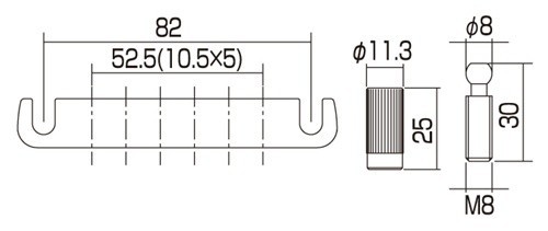 ALLPARTS TP-3409-002 Gotoh Gold Stop Tailpiece 