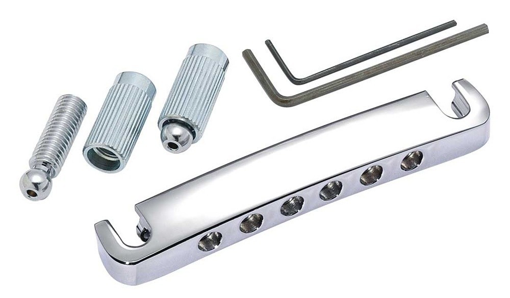 ALLPARTS TP-3409-010 Gotoh Chrome Stop Tailpiece 