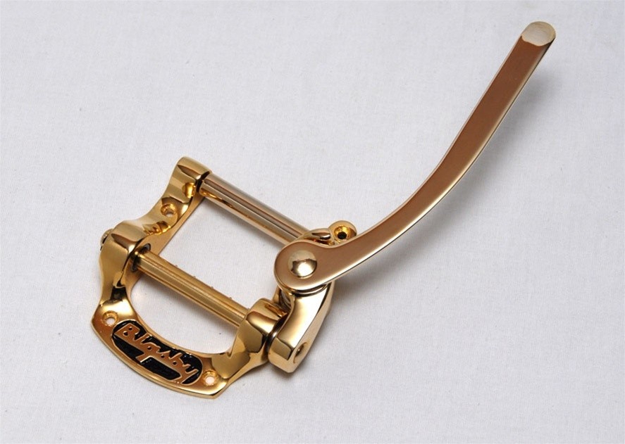 ALLPARTS TP-3640-002 Bigsby B5 Vibrato Tailpiece Gold 