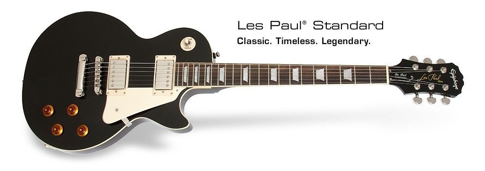 Epiphone Les Paul Standard - Ebony CF