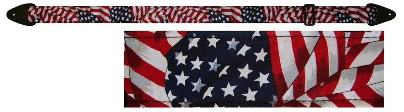 Perri's FWS20-147 - 2" Nylon Strap - American flag