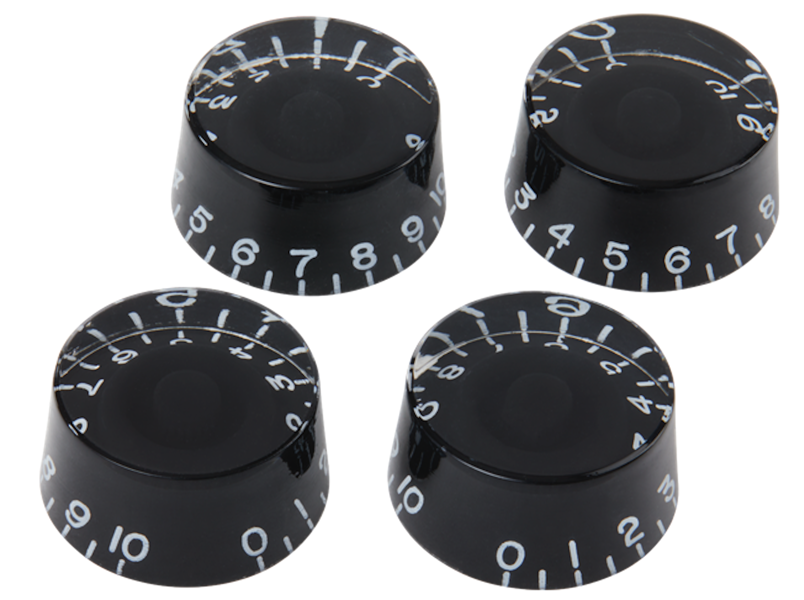 Gibson SK-010 Speed Knobs (4 pcs.) (Black)