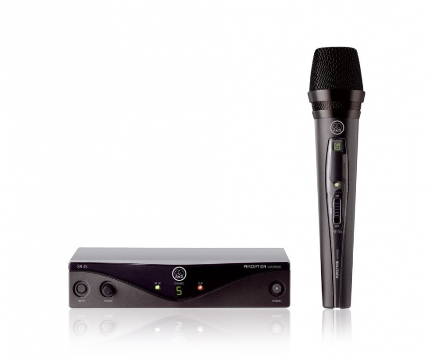 AKG WMS45 PW-V-M Perception - Trådløst vokalsystem, 6 frekvenser