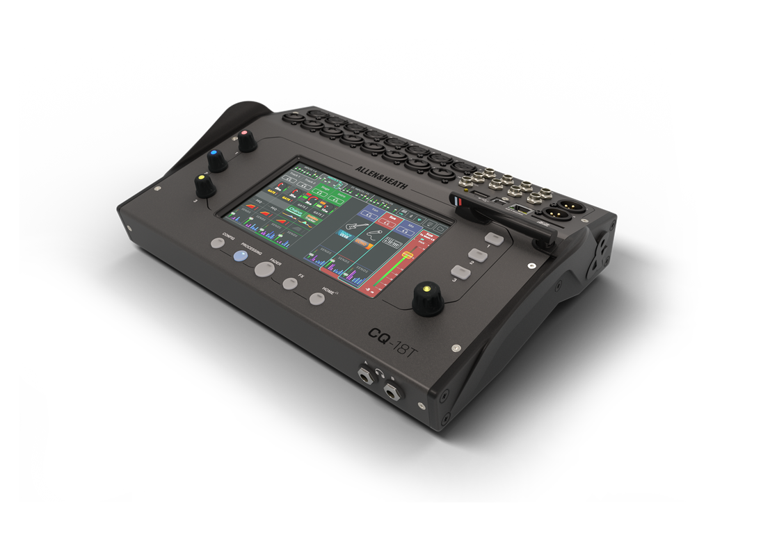 A&H CQ18T ultra-compact digital mixer with WiFi