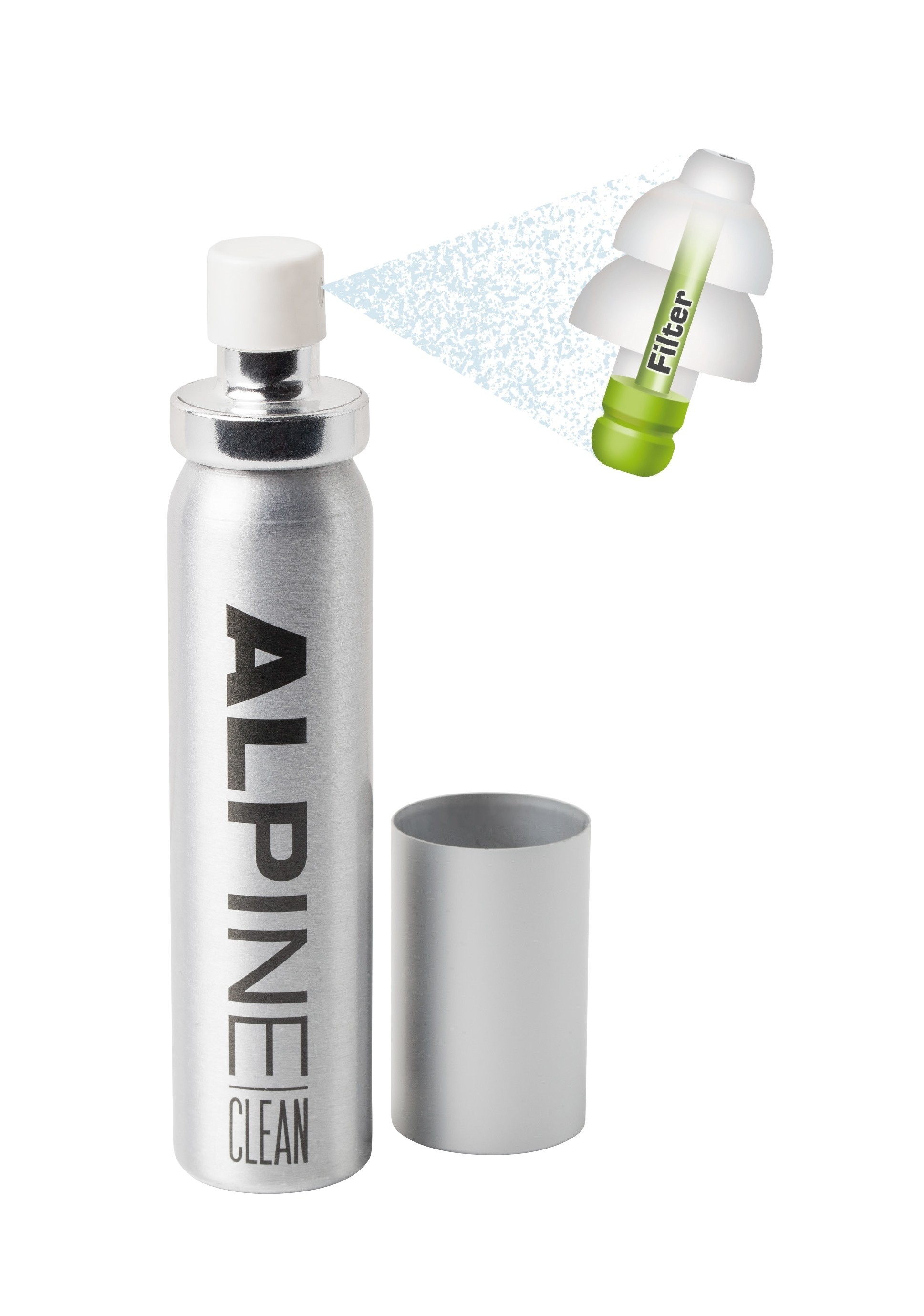Alpine Clean 25ml - Rensespray for ørepropper
