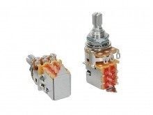 Alpha ALPP250-A50  push-pull 250K audio potentiometer. standard length bushing .375". 3/8" diameter. made in Taiwan