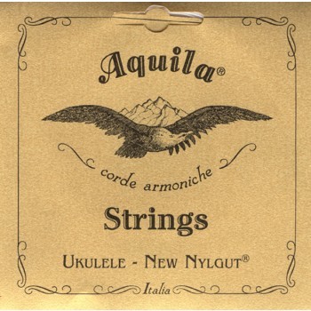 Aquila Tenor 19U Ukulele New Nylgut Key of C - GCEA SET 8 strengs sett til Ukulele.