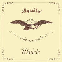 Aquila 21U Baritone ukulele Nylgut 2 wound DGBE low D - Strengesett til Ukulele.
