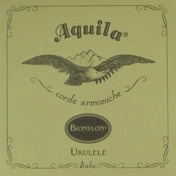 Aquila 57U Bionylon Key of C - GCEA Regular Set high G - Strengesett til Ukulele
