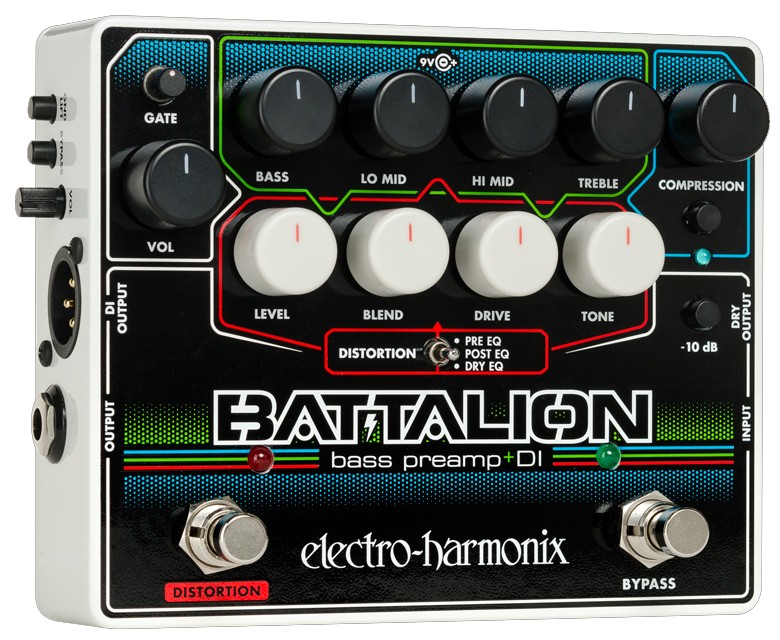 Electro Harmonix Battalion Bass Preamp & DI