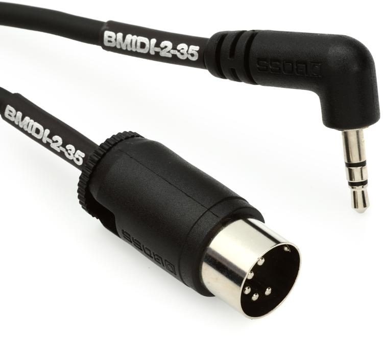 BOSS BMIDI-2-35	INTERCONNECT CABLE TRS/MIDI 2FT / 60CM