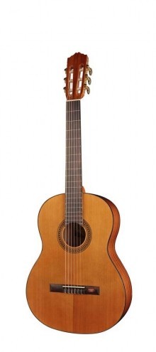 Salvador Cortez CC-10-BB Student Series classic guitar, cedar top, sapele back and sides, 1/2 bambino model