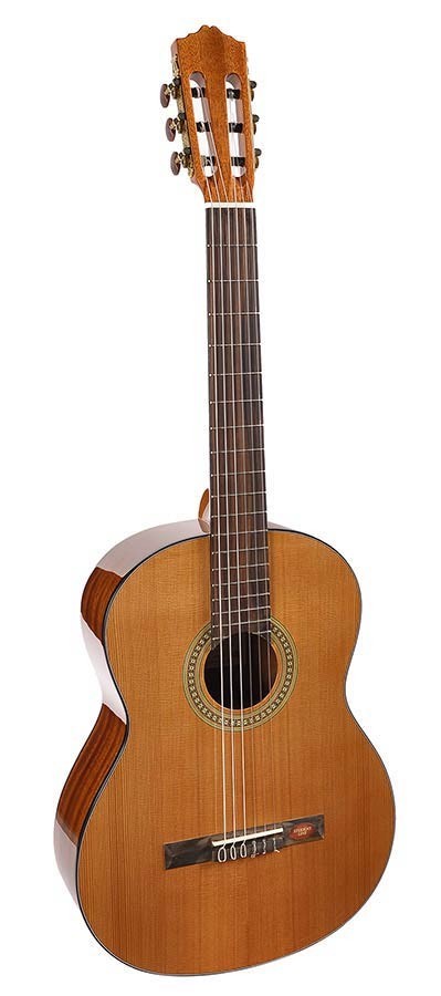 Salvador Cortez CC-10 Student Series classic guitar, cedar top, sapele back and sides, natural