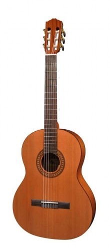 Salvador Cortez CC-22-SN Solid Top Artist Series classic guitar, solid cedar top, sapele back and sides, 7/8 senorita model