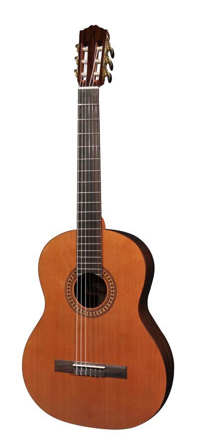 Salvador Cortez CC-32 Solid Top Artist Series classic guitar, solid cedar top, rosewood back and sides