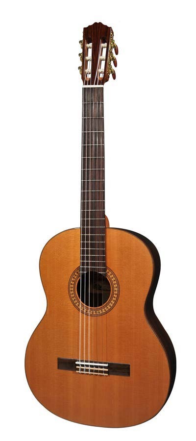 Salvador Cortez CC-50 Solid Top Artist Series classic guitar, solid cedar top, rosewood back and sides
