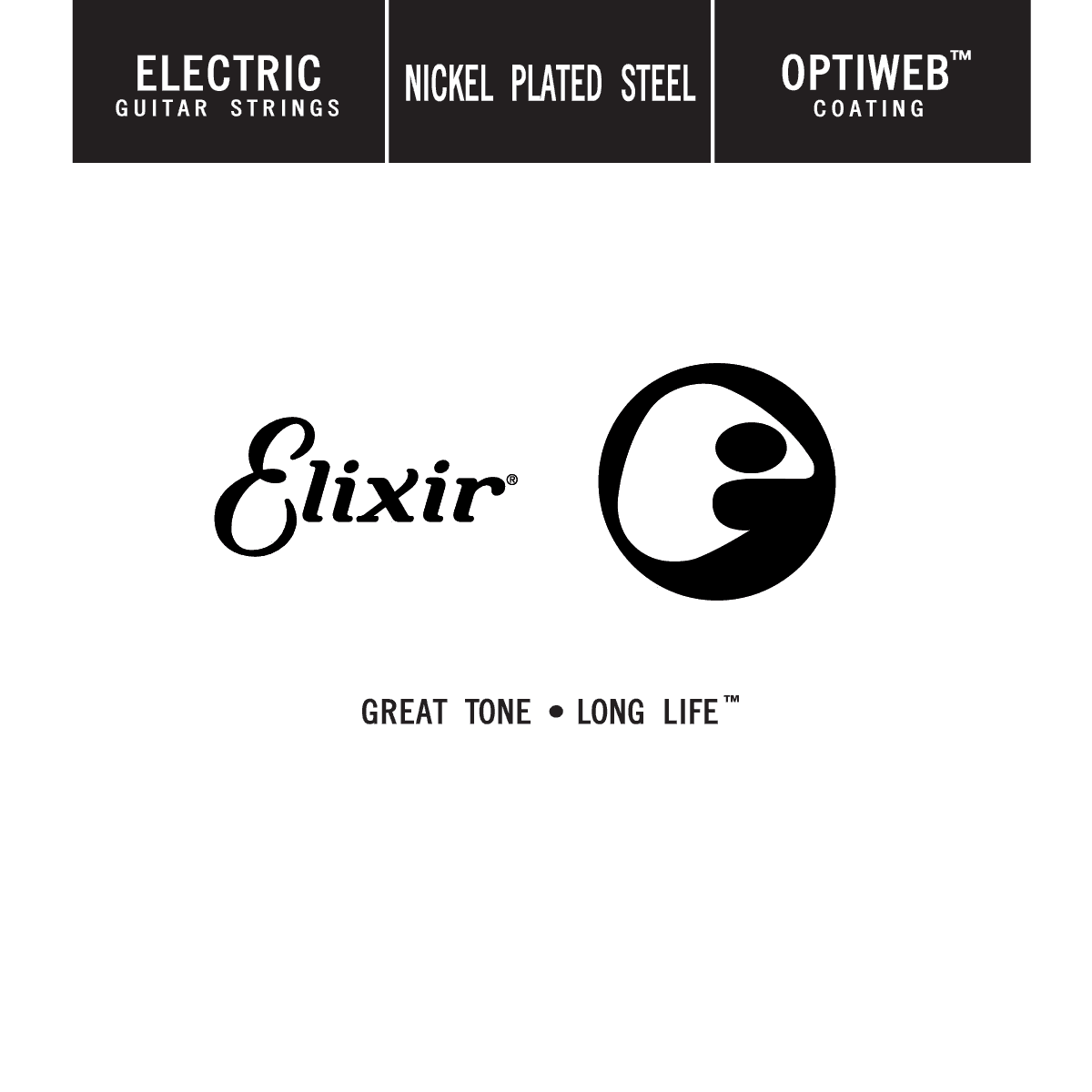 Elixir 16242 Optiweb Nickel Plated Electric - Wound single string .042