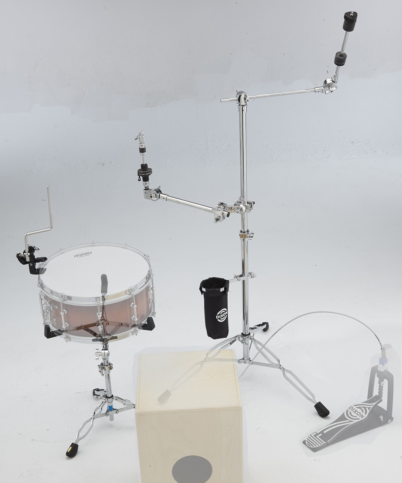 Dixon P-CPCJ4 Cajon Drum Kit HW-Pack setup