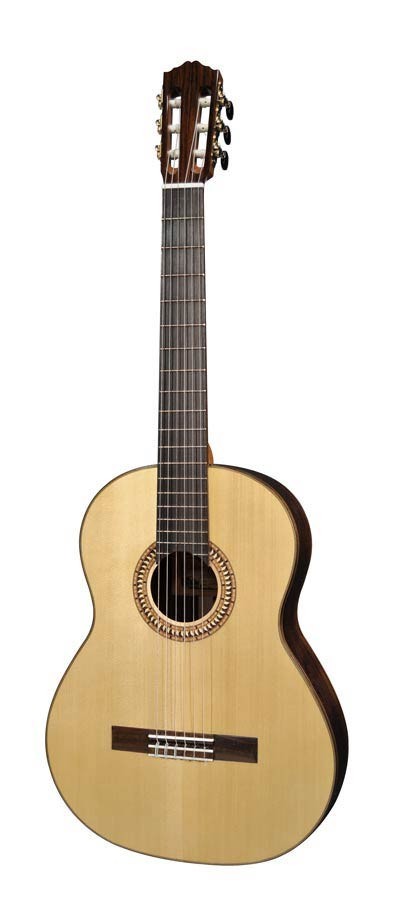 Salvador Cortez CS-110 All Solid Master Series classic guitar, solid spruce top, solid rosewood back and sides, with deluxe case