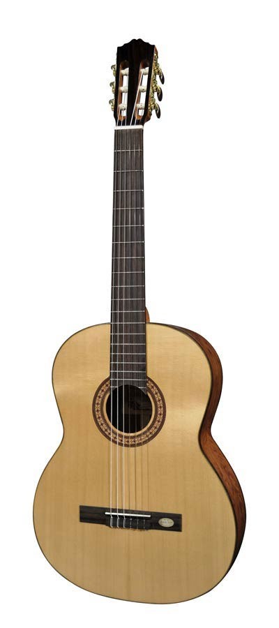 Salvador Cortez CS-25 Solid Top Artist Series classic guitar, solid spruce top, bubinga back and sides