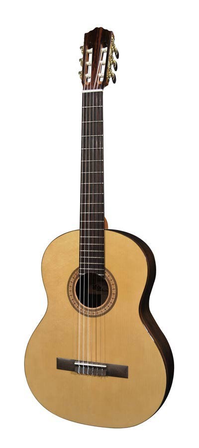 Salvador Cortez CS-32 Solid Top Artist Series classic guitar, solid spruce top, rosewood back and sides