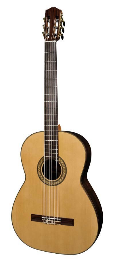 Salvador Cortez CS-60-CB Solid Top Concert Series 6-string contra bass guitar, solid spruce top, with deluxe case