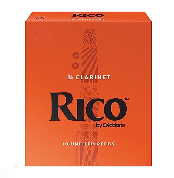 D'addario Rico RCA1015 - 1,5 flis til klarinett, 10 stk