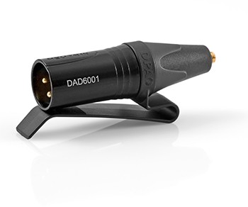 DPA DAD6001-BC Adapter: MicroDot>XLR, P48