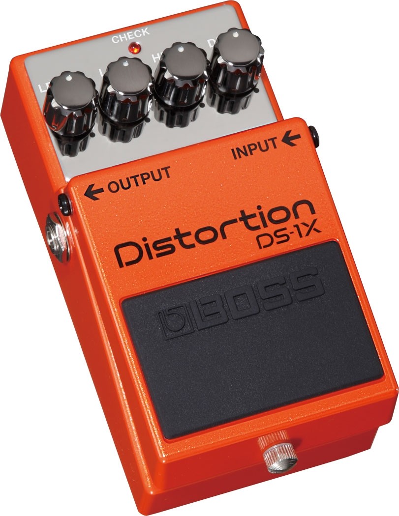 Boss DS-1X DISTORTION PEDAL, NEXT GENERATION WITH MDP TECHNOLOGY