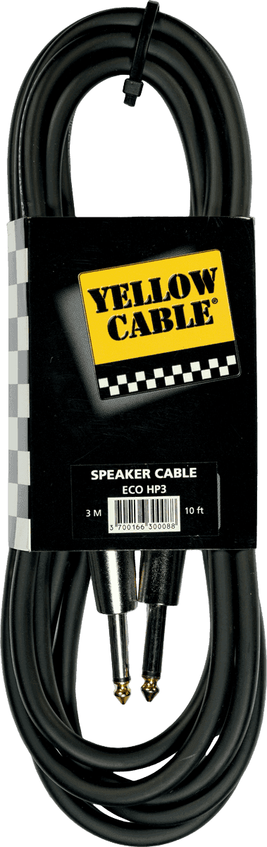 Yellow Cable HP3 - 3m høyttalerkabel