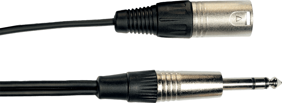 Yellow Cable K14-1 - TRS jack til XLR - 1m