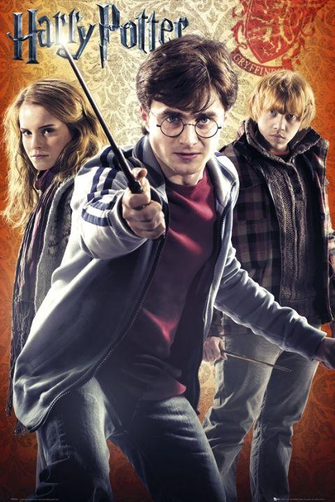 Filmplakat - Harry Potter 7 "Trio" - Plakat 156