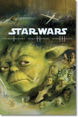 Filmplakat - Star Wars "Blu Ray Prequel" - Plakat 158