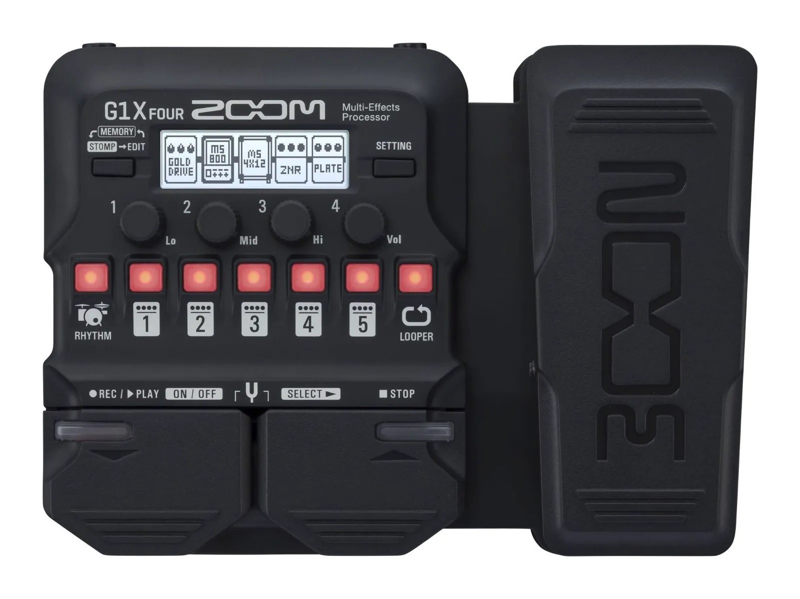 Zoom G1X-FOUR Guitar Multi-Effects Processor