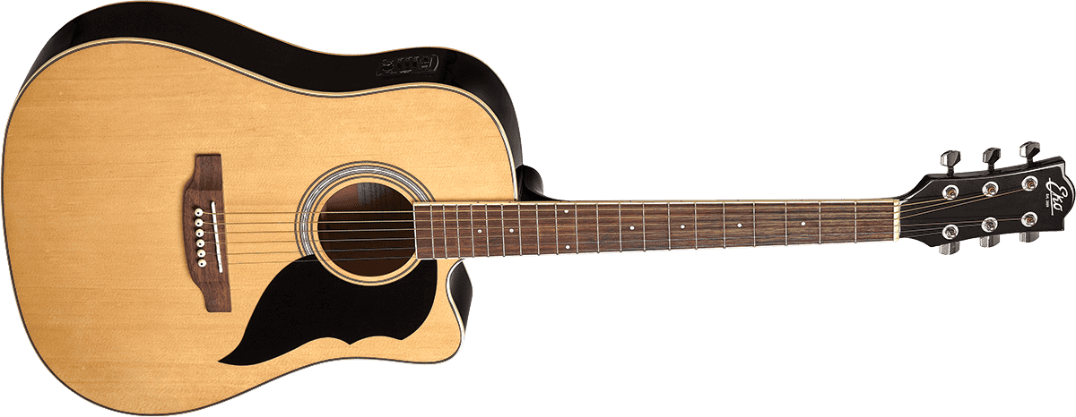 Eko Ranger VI Dreadnought Cutaway Natural med mikrofonsystem