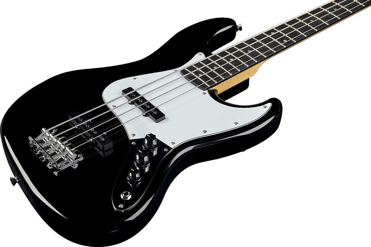 Eko VJB200 BLK Elektrisk bassgitar, svart