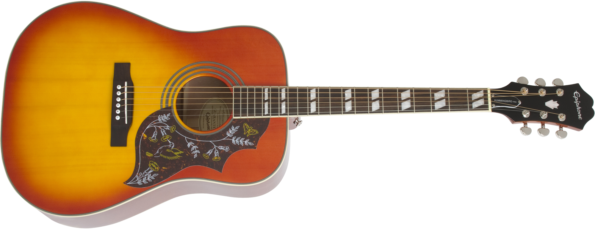 Epiphone Hummingbird Pro Faded Cherry Sunburst