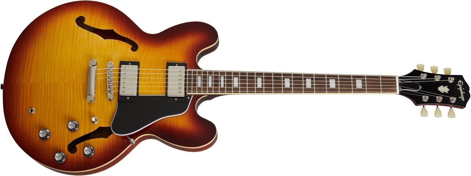 Epiphone ES-335 Figured Raspberry Tea Burst