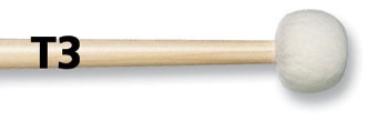 Vic Firth T-3 Paukekøller Staccato (Medium Hard) - Par