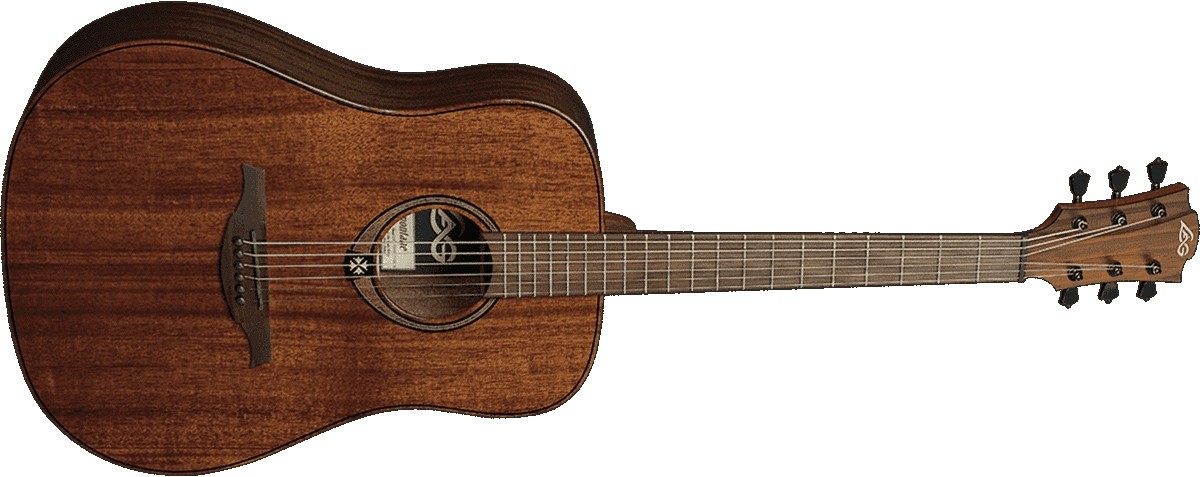 LAG Guitars Tramontane T98D - Dreadnought med heltre khayalokk