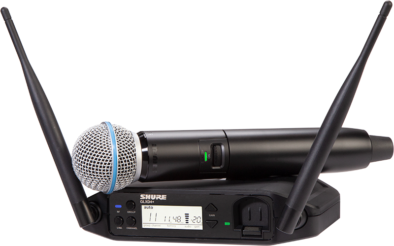 Shure GLXD24+ VOCAL SYSTEM W/BETA58A