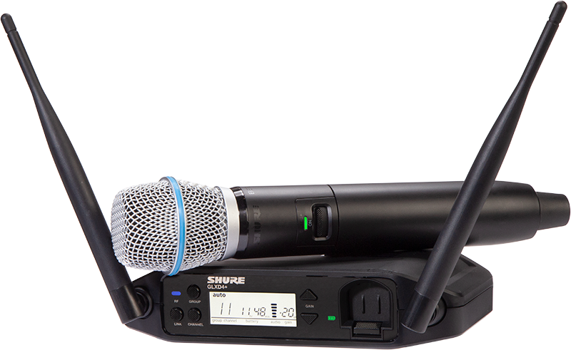 Shure GLXD24+ VOCAL SYSTEM W/BETA87A