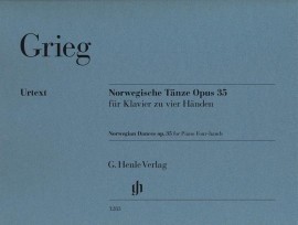  Norwegian Dances Opus 35 for piano (4 hands) - Edvard Grieg
